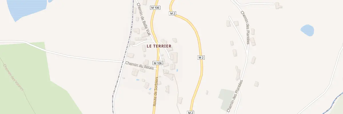 Plan du 5016 Le Terrier à Valfleury