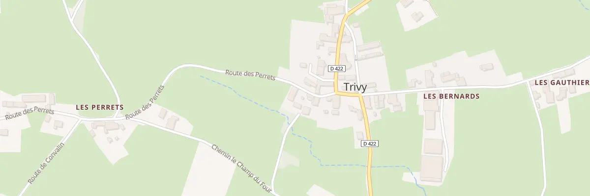 Plan du 5014 Trivy à Trivy