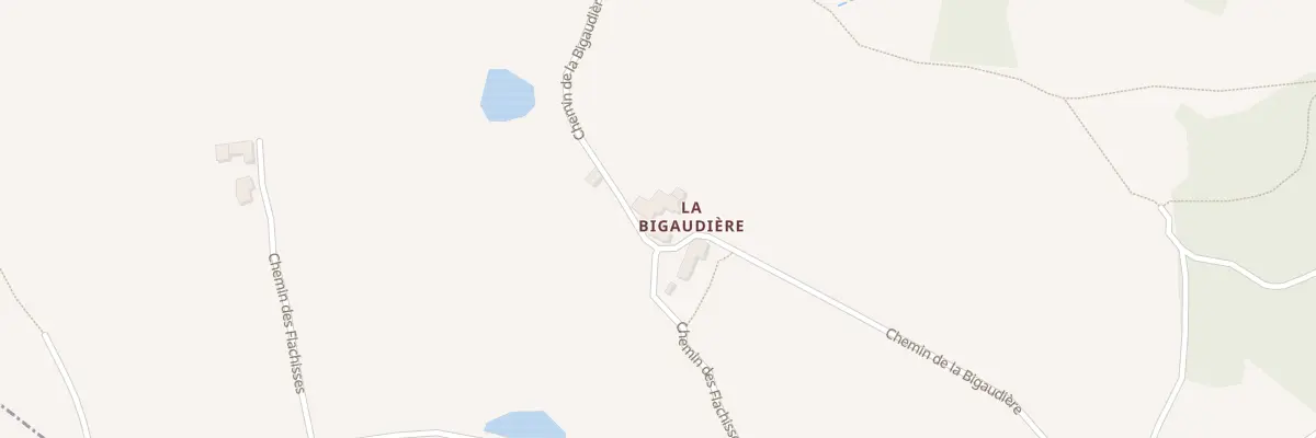 Plan du 4090 Che de la Bigaudiere à Saint-Julien-sur-Bibost