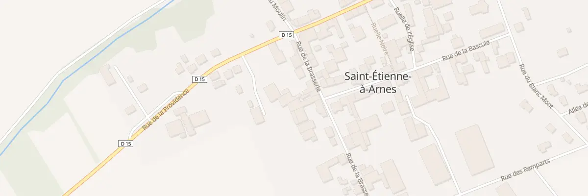 Plan du 8 Rue de la Brasserie à Saint-Étienne-à-Arnes