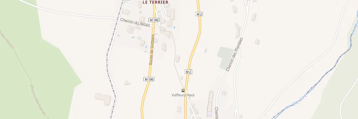 Plan du 701 Rte de la Gachet à Valfleury