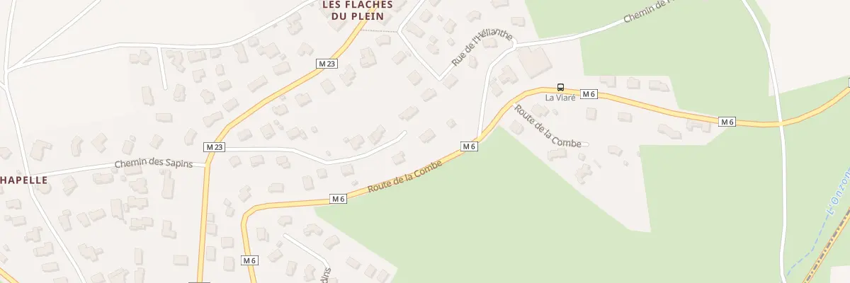 Plan du 433 Rte de la Combe à Saint-Christo-en-Jarez
