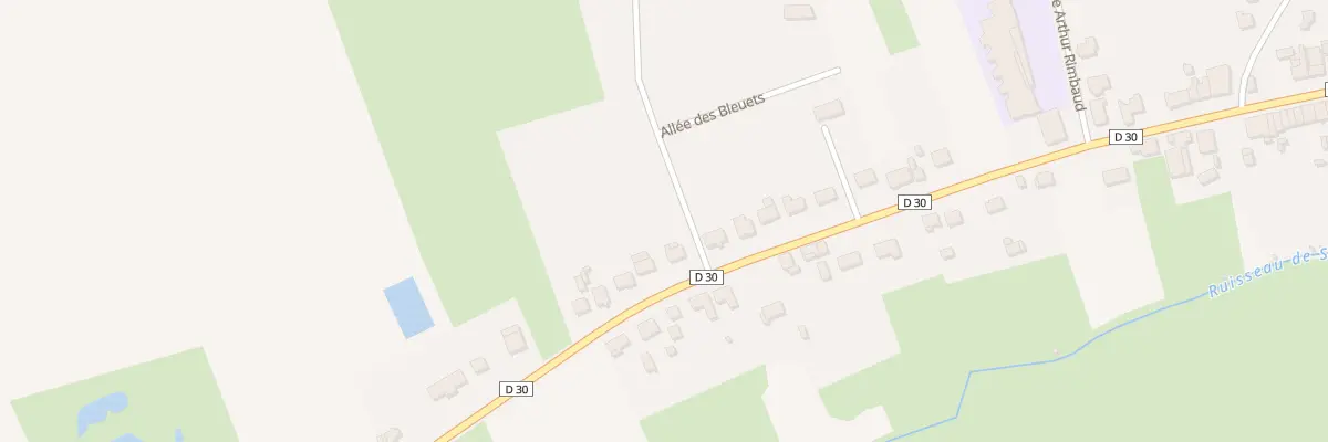 Plan du 128 Av Pierre Curie à Amagne