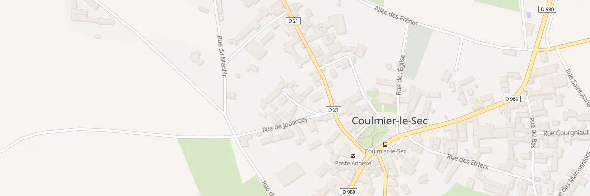 Plan du 4 Imp de Jouancey à Coulmier-le-Sec