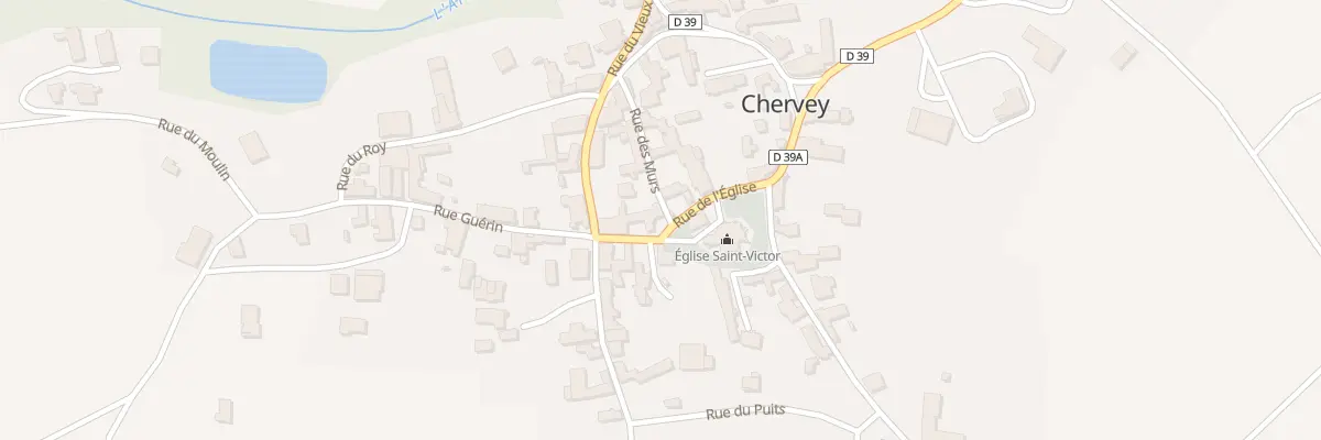 Plan du 5 Rue de l’Eglise à Chervey