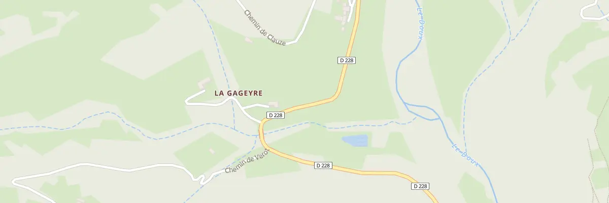 Plan du 40 Che de Gageyre à Labatie-d’Andaure