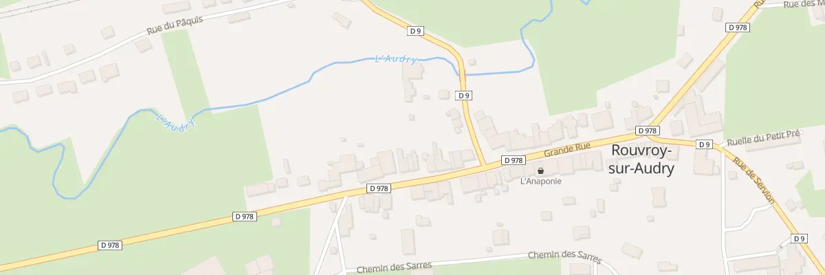 Plan du 272 Rue Grande Rue à Rouvroy-sur-Audry