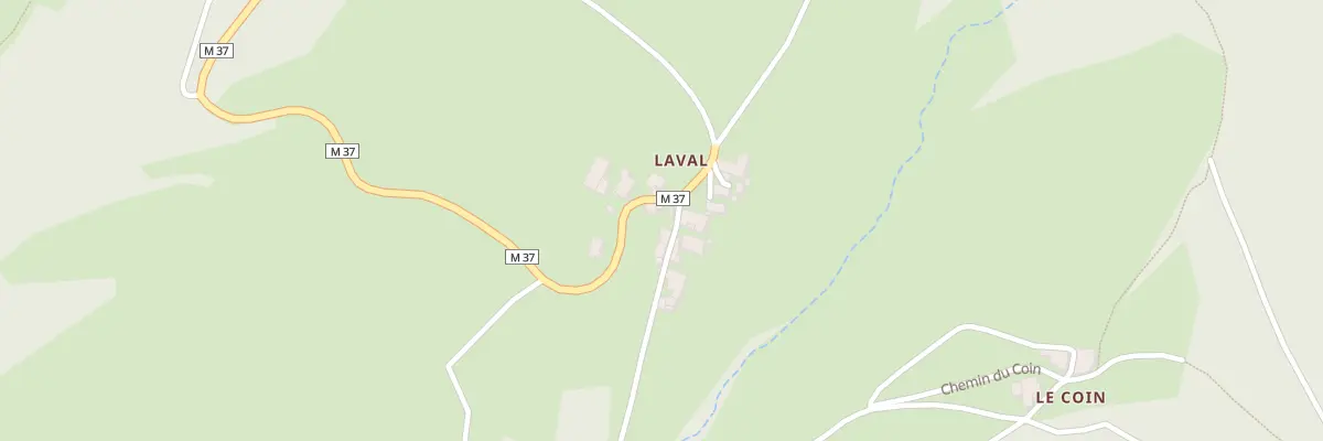 Plan du 5642 Rte de Laval à La Valla-en-Gier