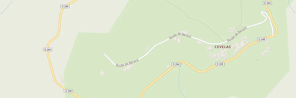 Plan du 5024 Les Mandiers à Issamoulenc