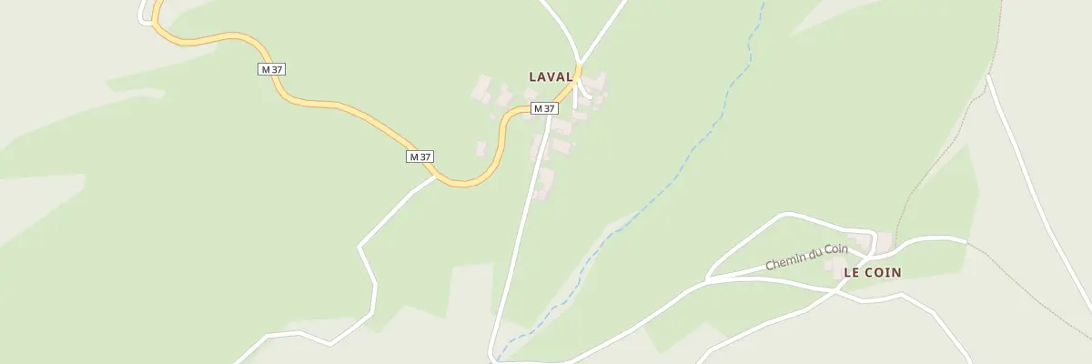 Plan du 65 Che du Coin au Bessat