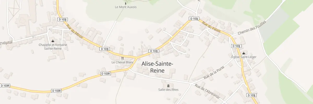 Plan du 6B Rue du Rochon à Alise-Sainte-Reine