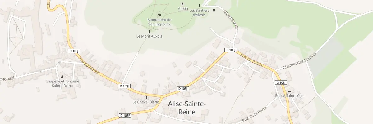 Plan du 17 Rue du Rochon à Alise-Sainte-Reine