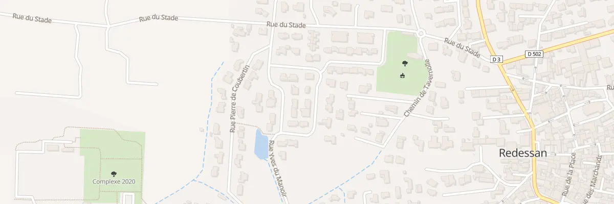 Plan du 6 Rue des Sports à Redessan