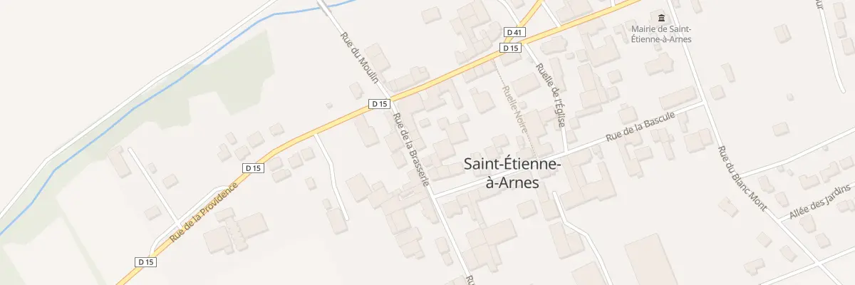 Plan du 3 Rue de la Brasserie à Saint-Étienne-à-Arnes
