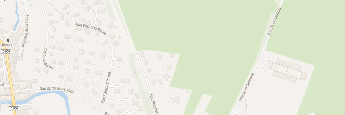 Plan du 14 Rue Stephen Pichon à Arnay-le-Duc