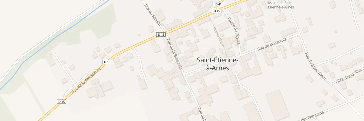 Plan du 5 Rue de la Brasserie à Saint-Étienne-à-Arnes