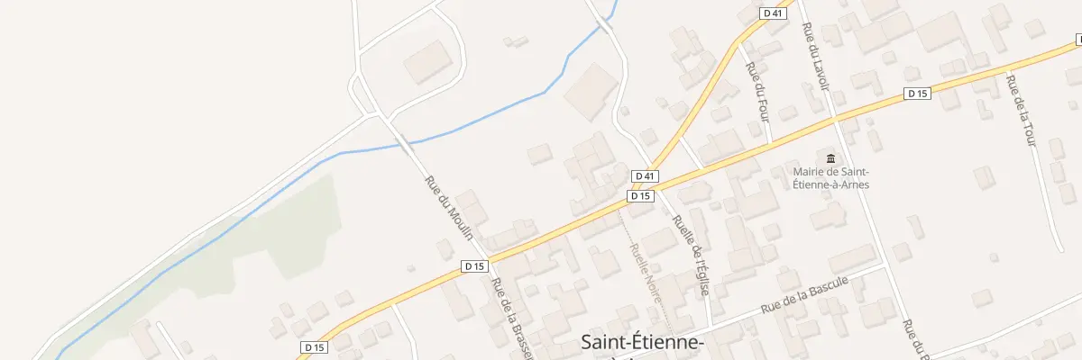 Plan du 24 Rue de l’Eglise à Saint-Étienne-à-Arnes