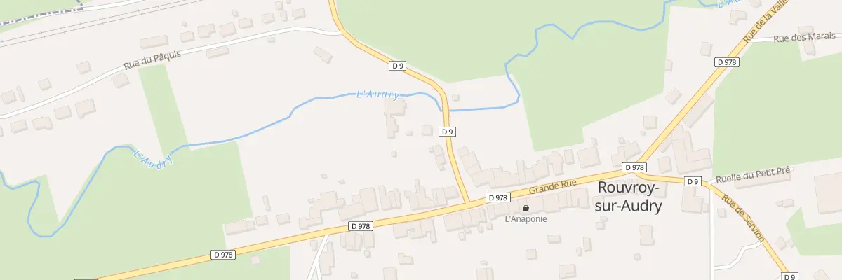 Plan du 73 Rue des Marronniers à Rouvroy-sur-Audry