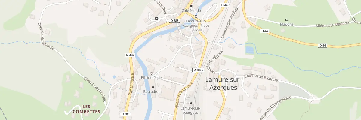 Plan du 180 Rue des Écoles à Lamure-sur-Azergues