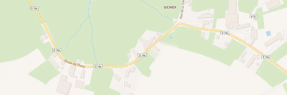 Plan du 5111 Hameau d’Uchey à Viévy