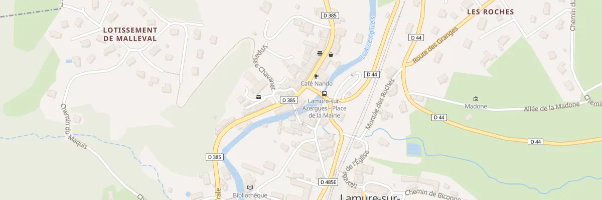 Plan du 8 Pl de la Mairie à Lamure-sur-Azergues