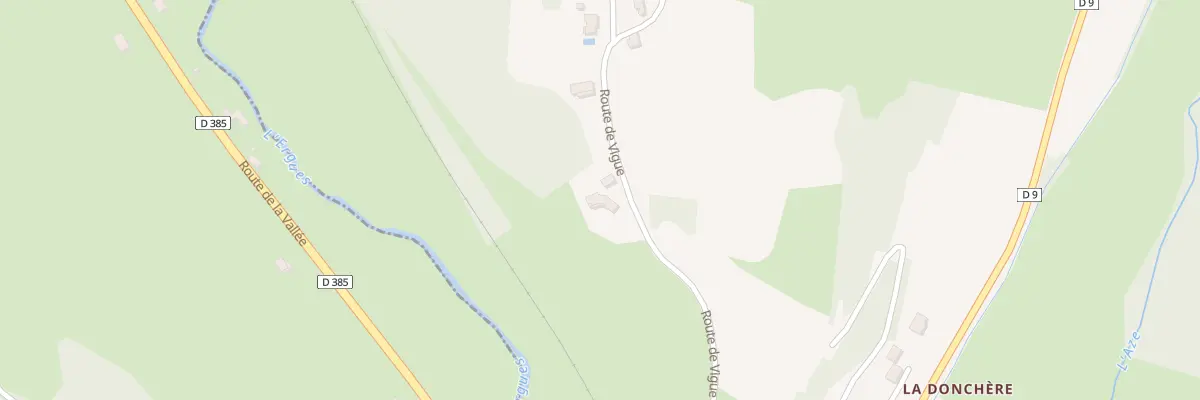 Plan du 371 Rte de Vigue à Claveisolles