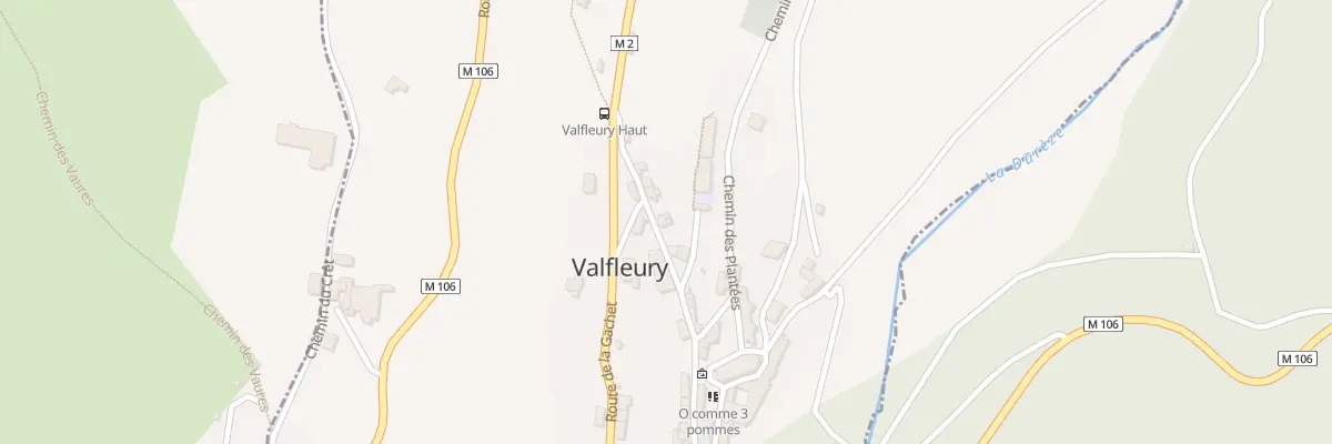 Plan du 192 Grande Rue à Valfleury
