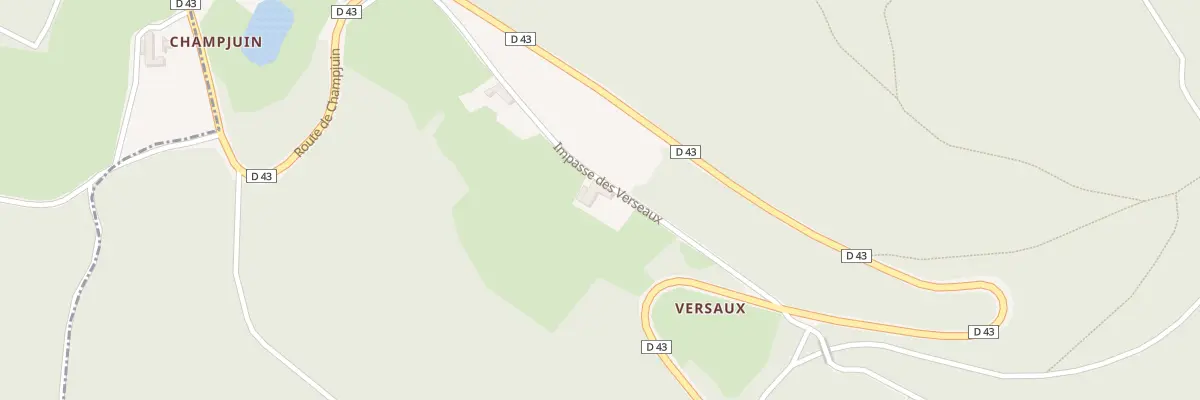 Plan du 149 Imp des Verseaux à Deux-Grosnes