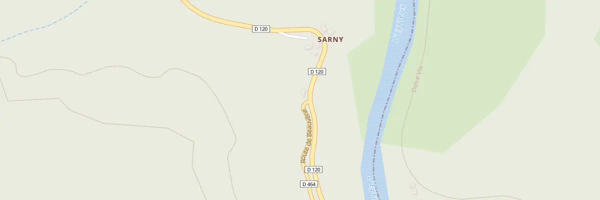 Plan du 5033 Le Village à Saint-Barthélemy-le-Meil