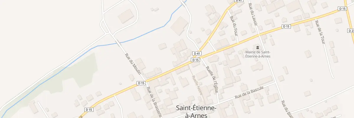 Plan du 18 Rue de l’Eglise à Saint-Étienne-à-Arnes