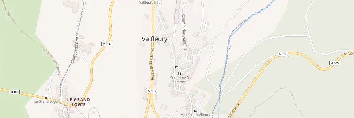 Plan du 2 Rue Froide à Valfleury