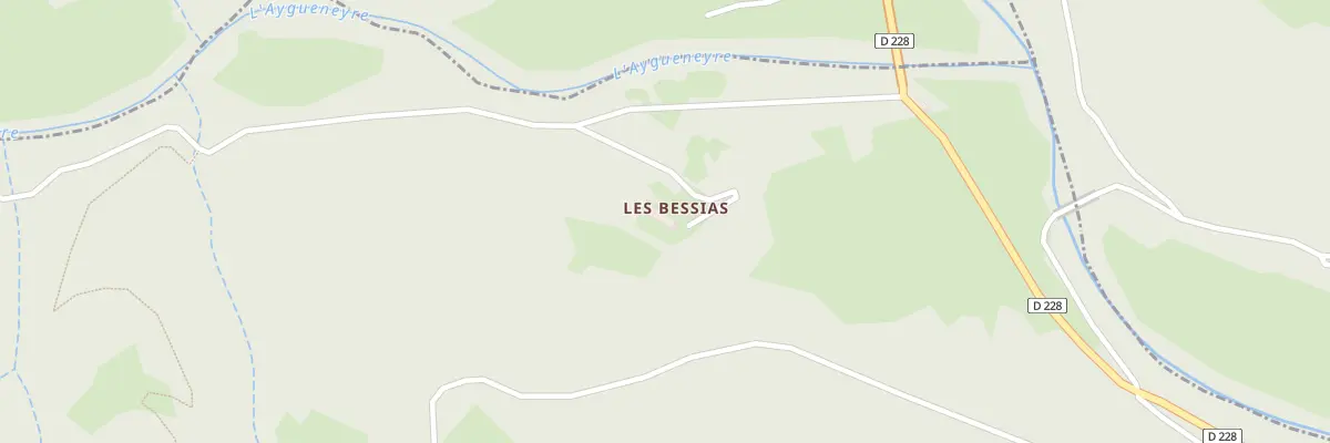 Plan du 5036 Les Bessias à Saint-Jeure-d’Andaure