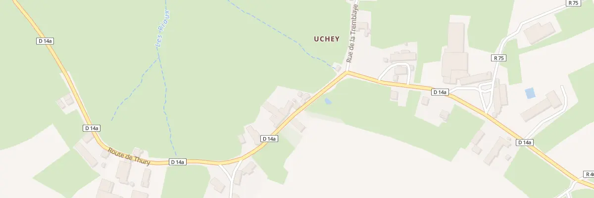 Plan du 5113 Hameau d’Uchey à Viévy