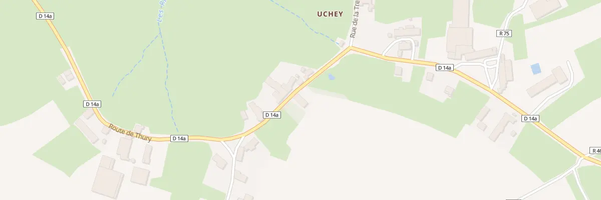 Plan du 5127 Hameau d’Uchey à Viévy