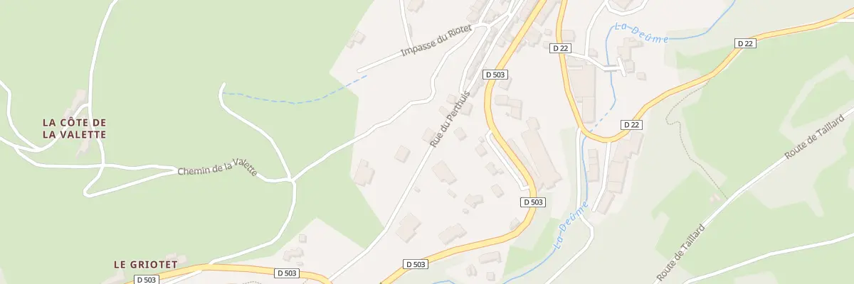 Plan du 30 Rue du Perthuis à Saint-Sauveur-en-Rue