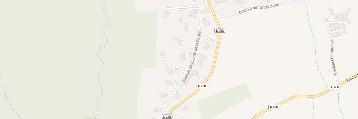 Plan du 5271 Baume de Bouze à Mirabel