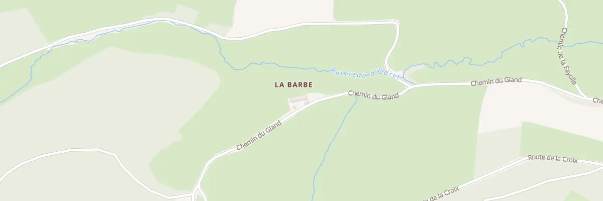 Plan du 588 Che du Gland à Matour