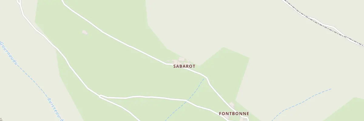 Plan du 5044 Che de la Martine à Saint-Prix