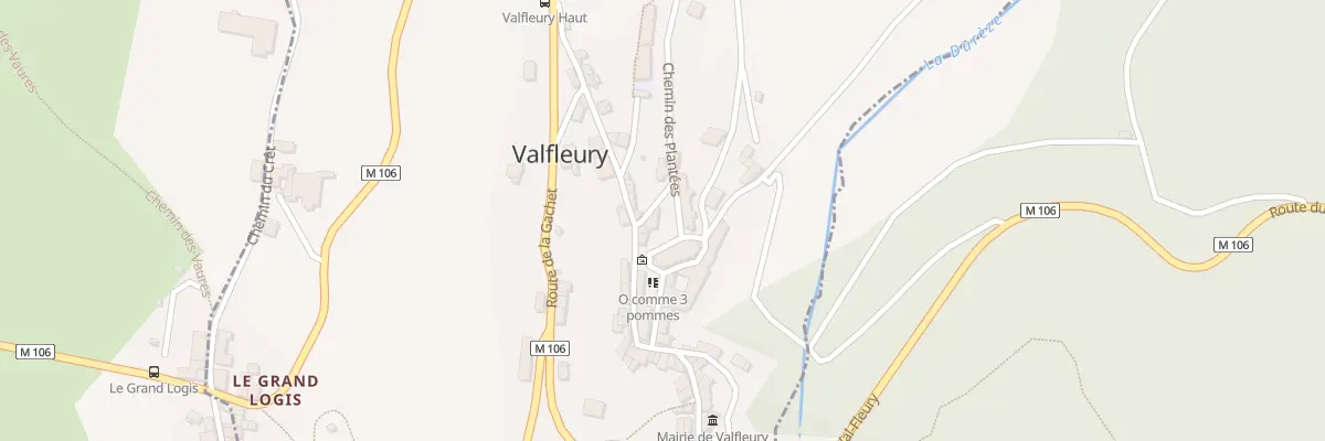 Plan du 34 Rue Froide à Valfleury