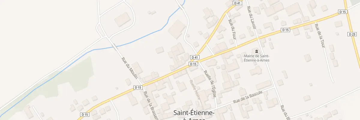 Plan du 16 Rue de l’Eglise à Saint-Étienne-à-Arnes