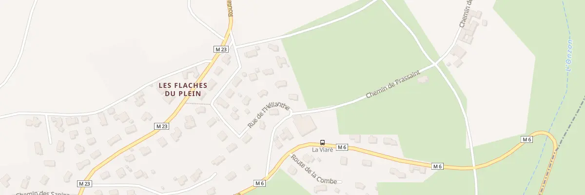 Plan du 25 Rue de l’Helianthe à Saint-Christo-en-Jarez