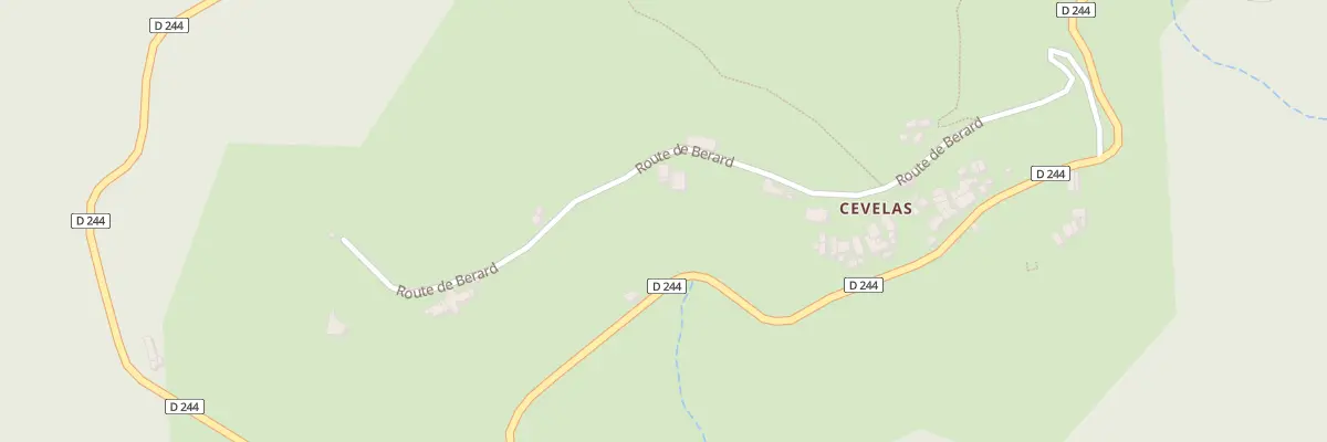 Plan du 5152 Cevelas à Issamoulenc