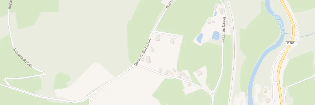 Plan du 445 Rte du Barbichon à Chambost-Allières