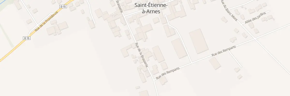 Plan du 19 Rue de la Brasserie à Saint-Étienne-à-Arnes