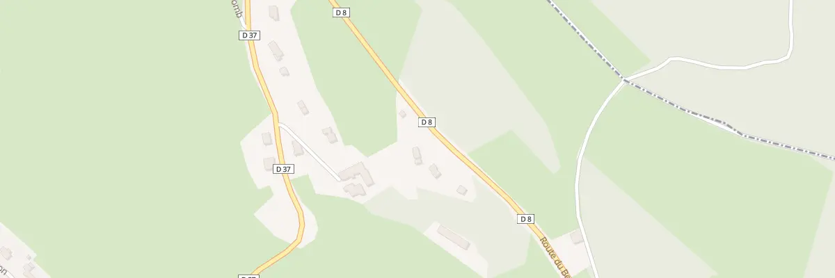 Plan du 382 Rte du Bessat à Tarentaise