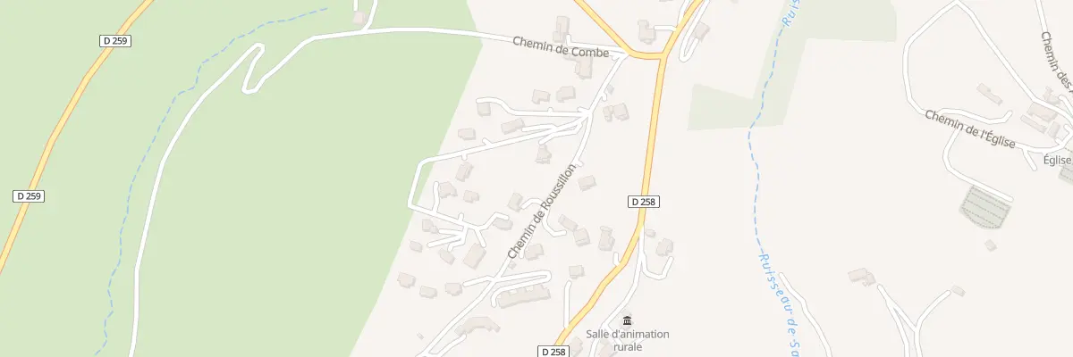 Plan du 160 Che de Roussillon à Mirabel