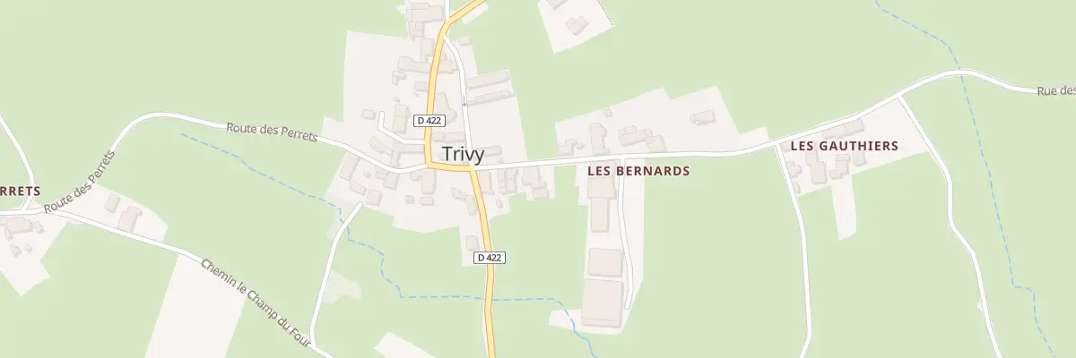 Plan du 5025 Trivy à Trivy