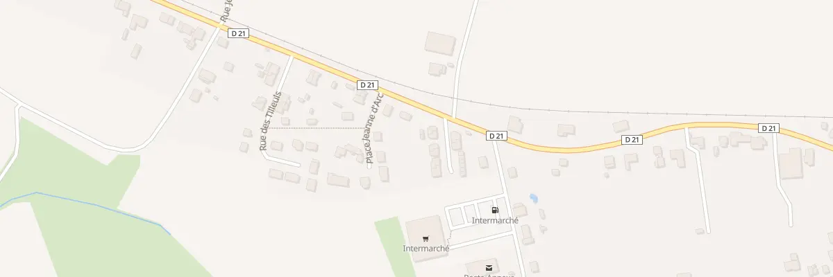 Plan du 4 Rue des Chenes à Amagne
