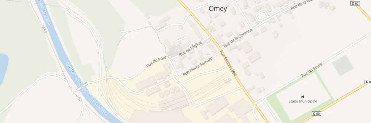 Plan du 4 Rue de l’Eglise à Omey