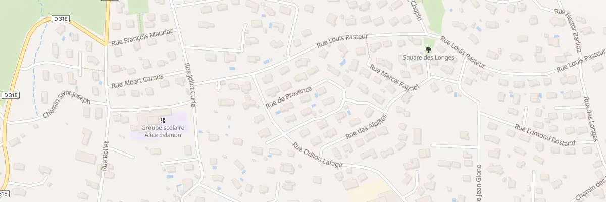 Plan du 4 Rue de Provence à Vindry-sur-Turdine